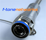  IP68品级Fullaxs光纤跳线光纤防水连接器